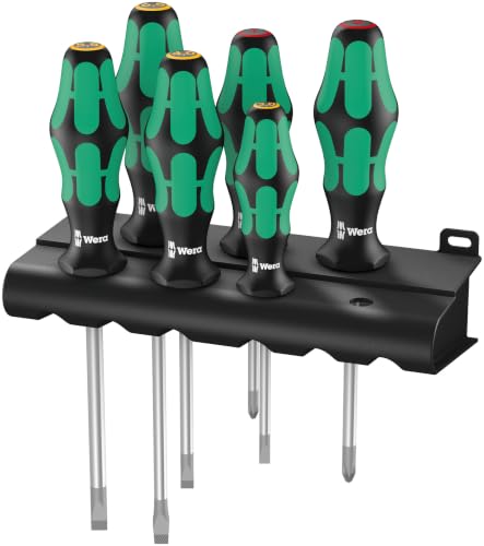 Wera 5105650001 Kraftform Plus 334/6 Screwdriver Set
