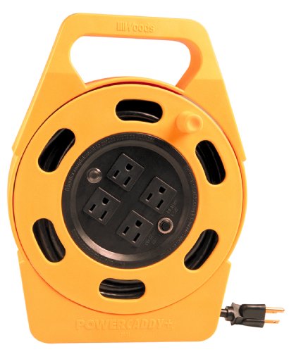 Woods 2801 Power Caddy 25-ft Retractable Cord Reel