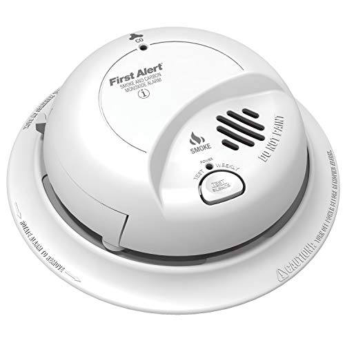 First Alert SC9120B Hardwired Smoke/CO Alarm w/ Battery Backup