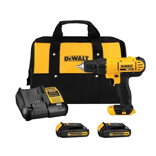 DEWALT DCD771C2 20V MAX Drill/Driver Kit
