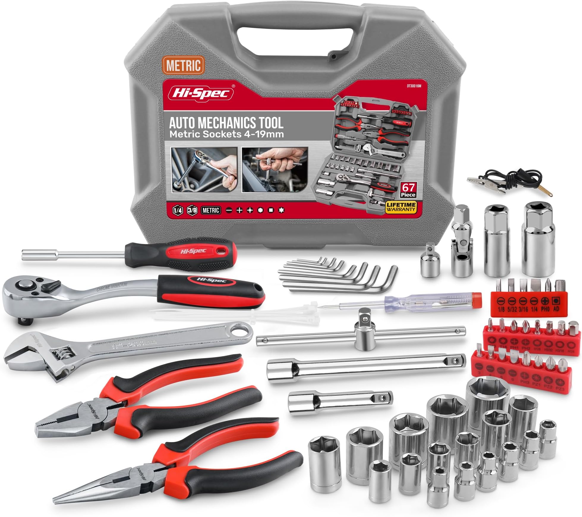 Hi-Spec 67-Piece Metric Tool Kit (DT30016)