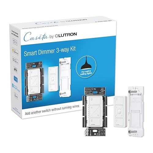 Lutron Caseta 3-Way Dimmer Kit with Pico P-PKG1WB-WH