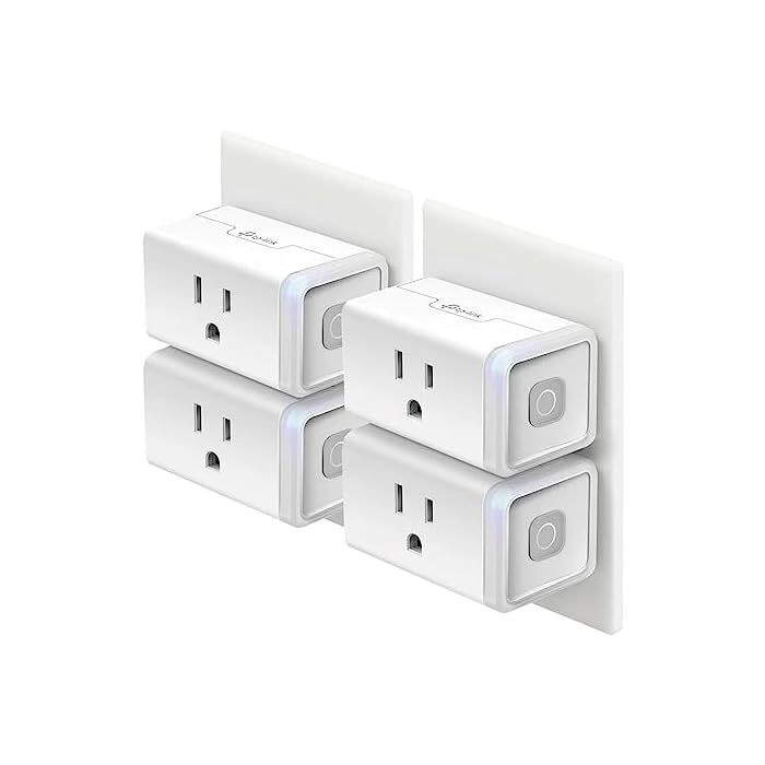 Kasa Smart Plug Mini HS103P4, 4-Pack