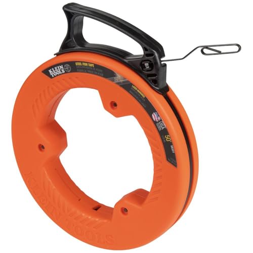 Klein Tools 56331 50-Foot Steel Fish Tape