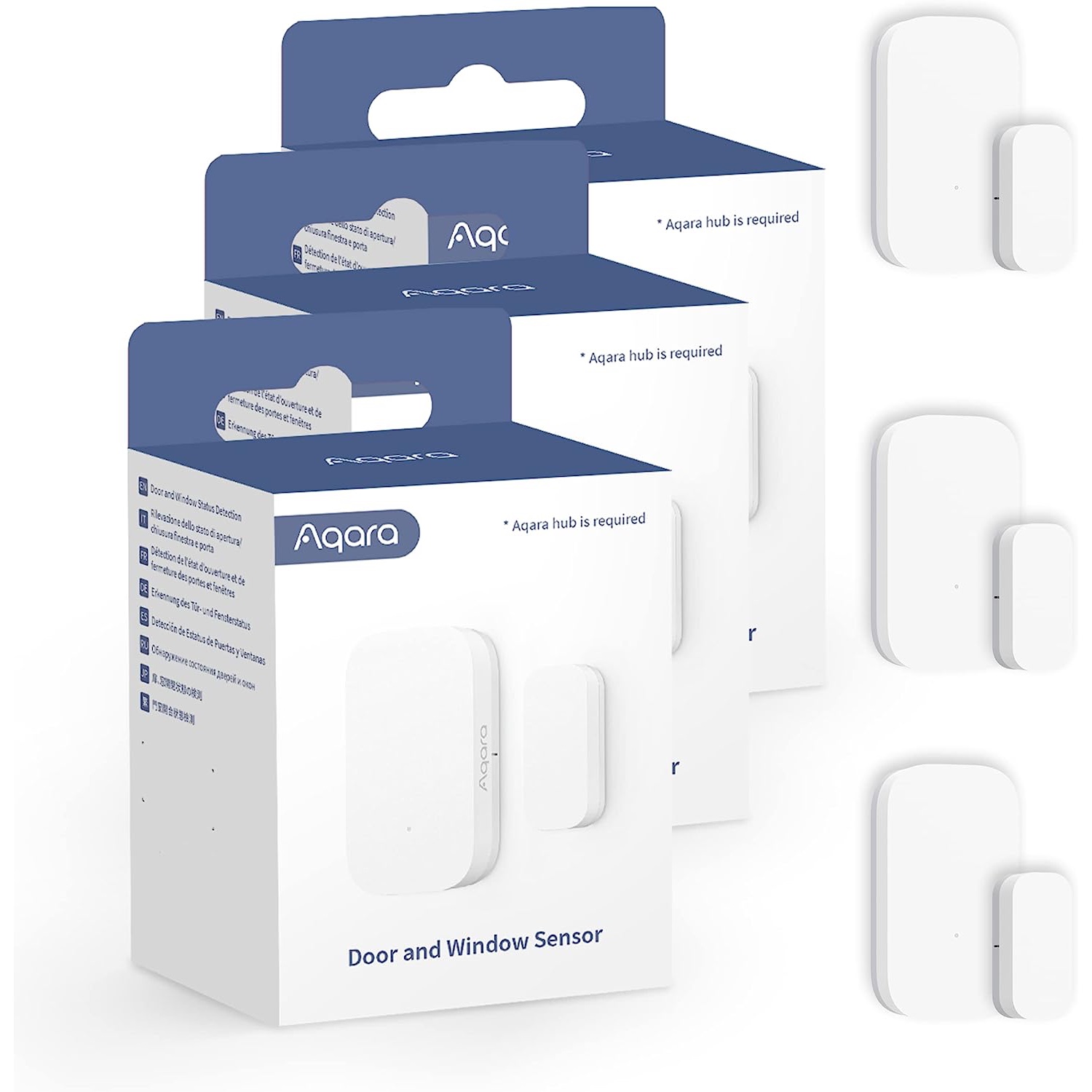 Aqara Door & Window Sensor, 3-Pack