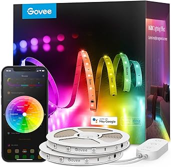 Govee RGBIC LED Strip Lights, 100ft (2 x 50ft)