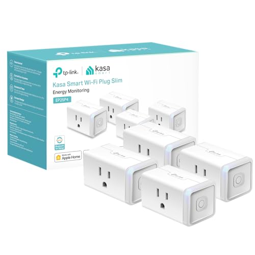 Kasa EP25P4 Smart Plug, 4-Pack