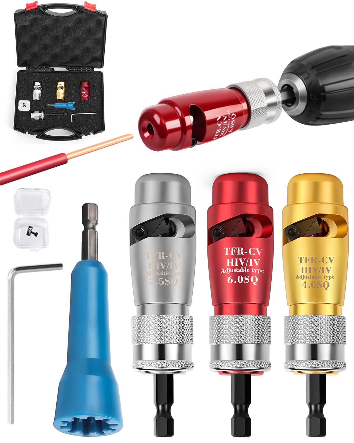 JOIRACK Drill Wire Stripper + Twister Kit