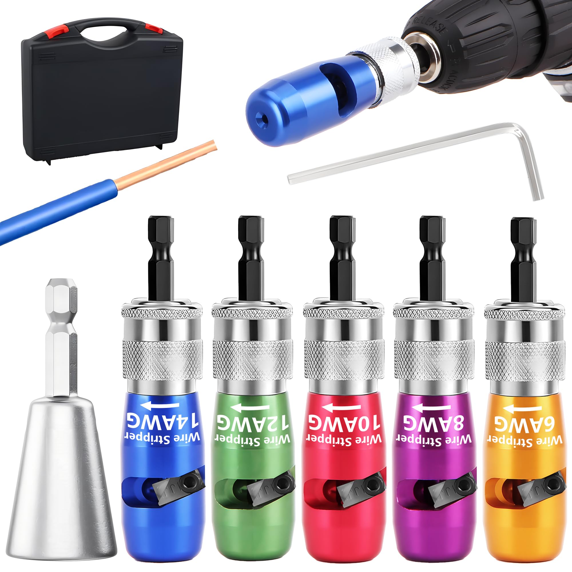 ANGELSWORD Drill Stripper & Twister Set
