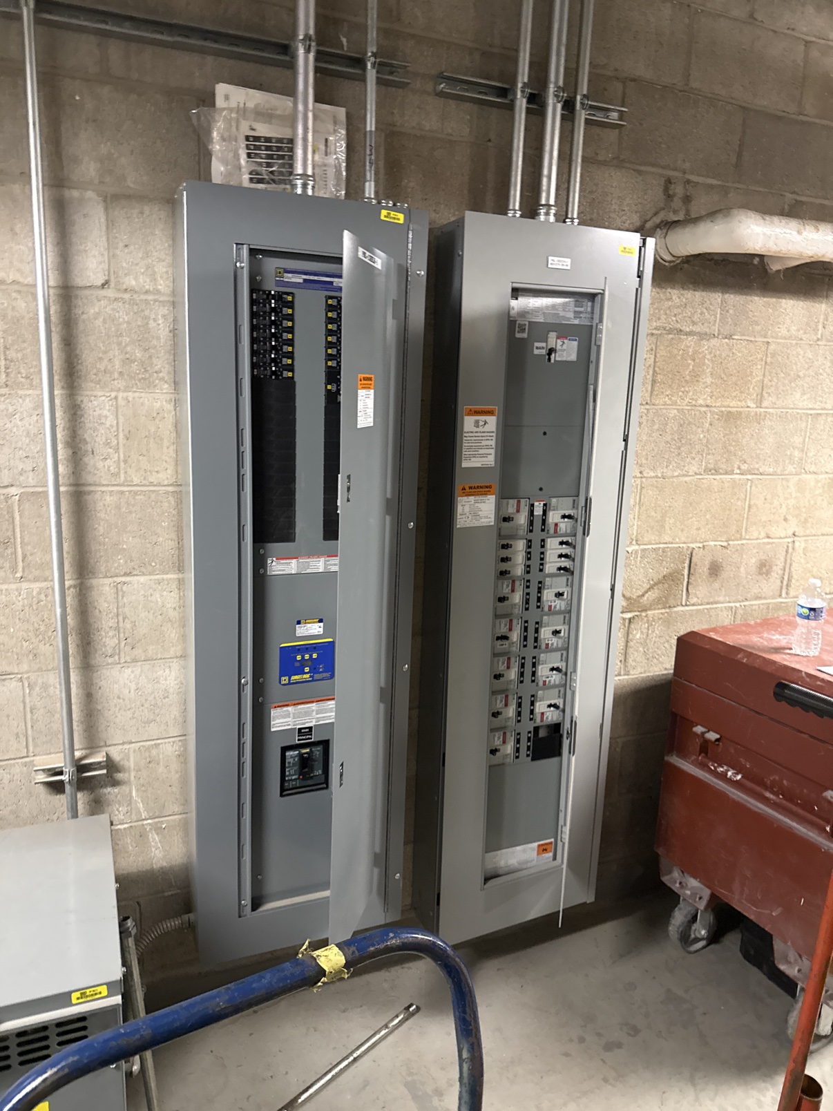 Commercial panel installation by JS Power LLC
