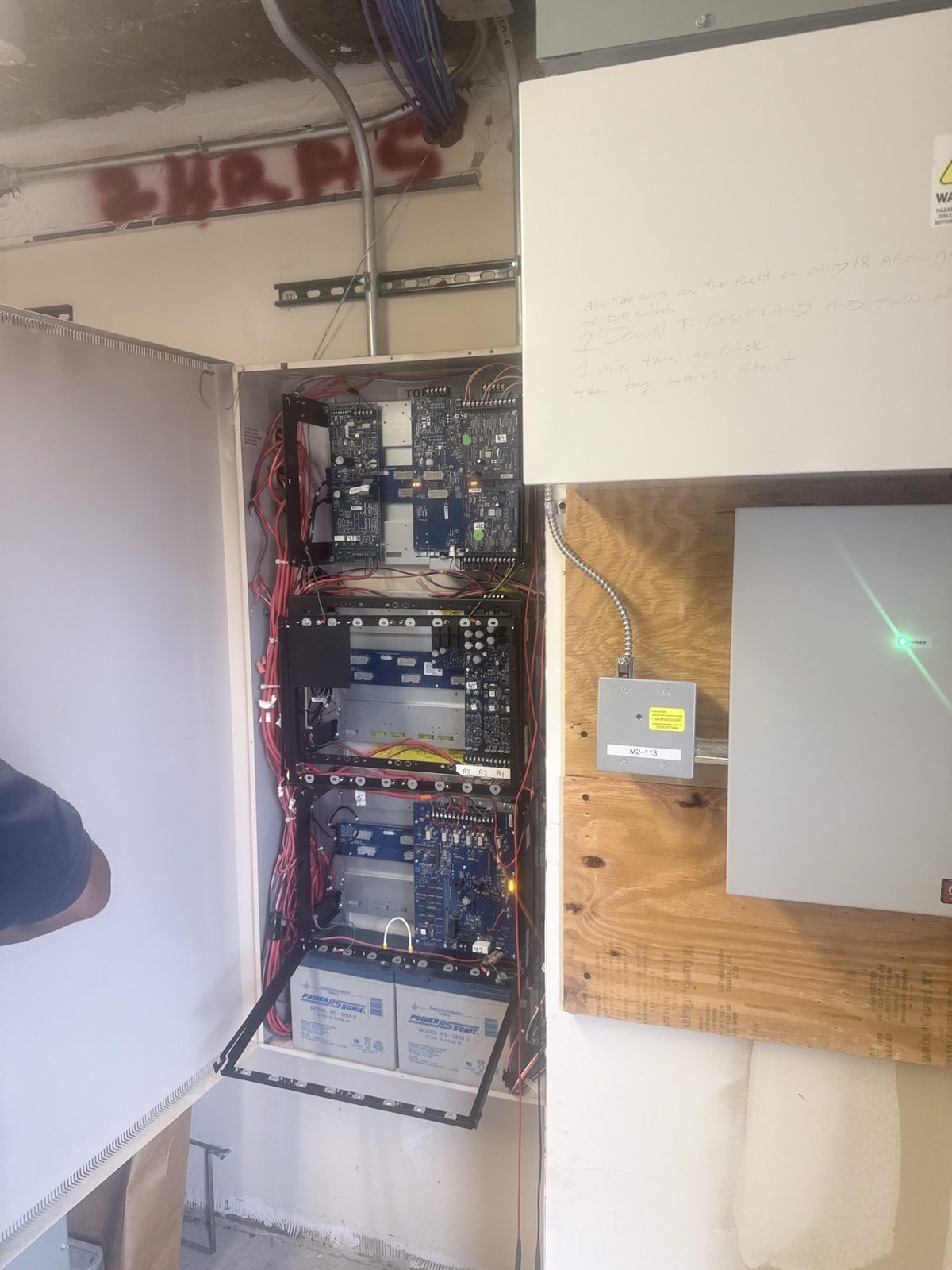 Fire alarm system panel by JS Power LLC